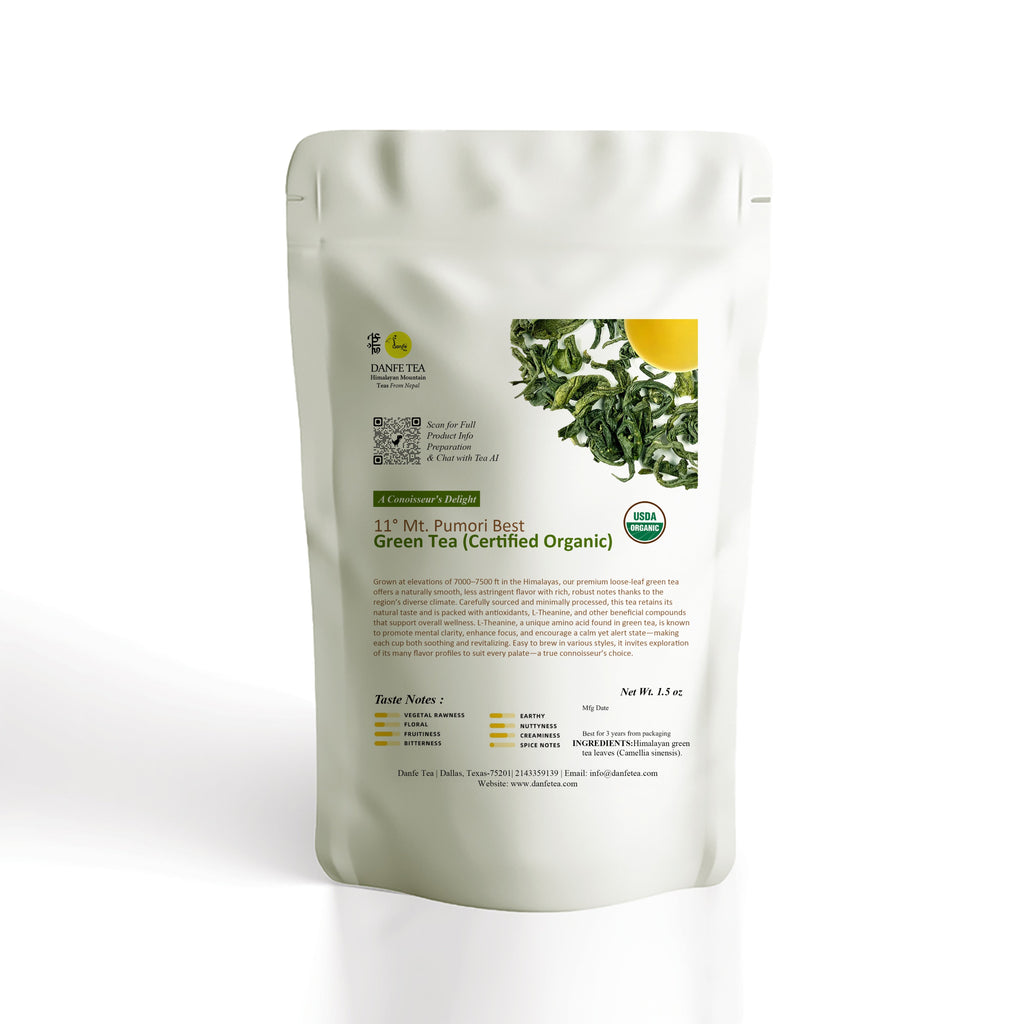 11° Mt. Pumori Best Green Tea (Certified Organic)