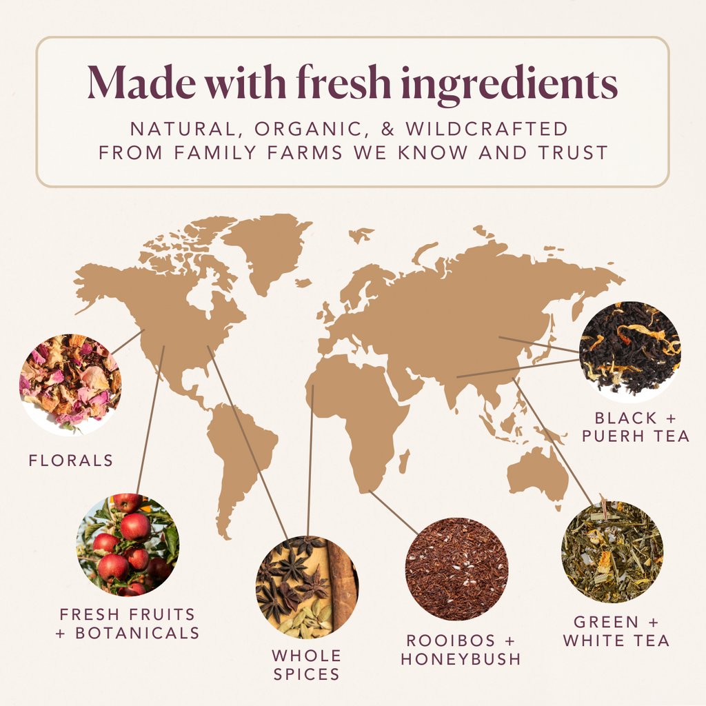 Peaches 'n' Cream Oolong Tea (Peach-Vanilla)