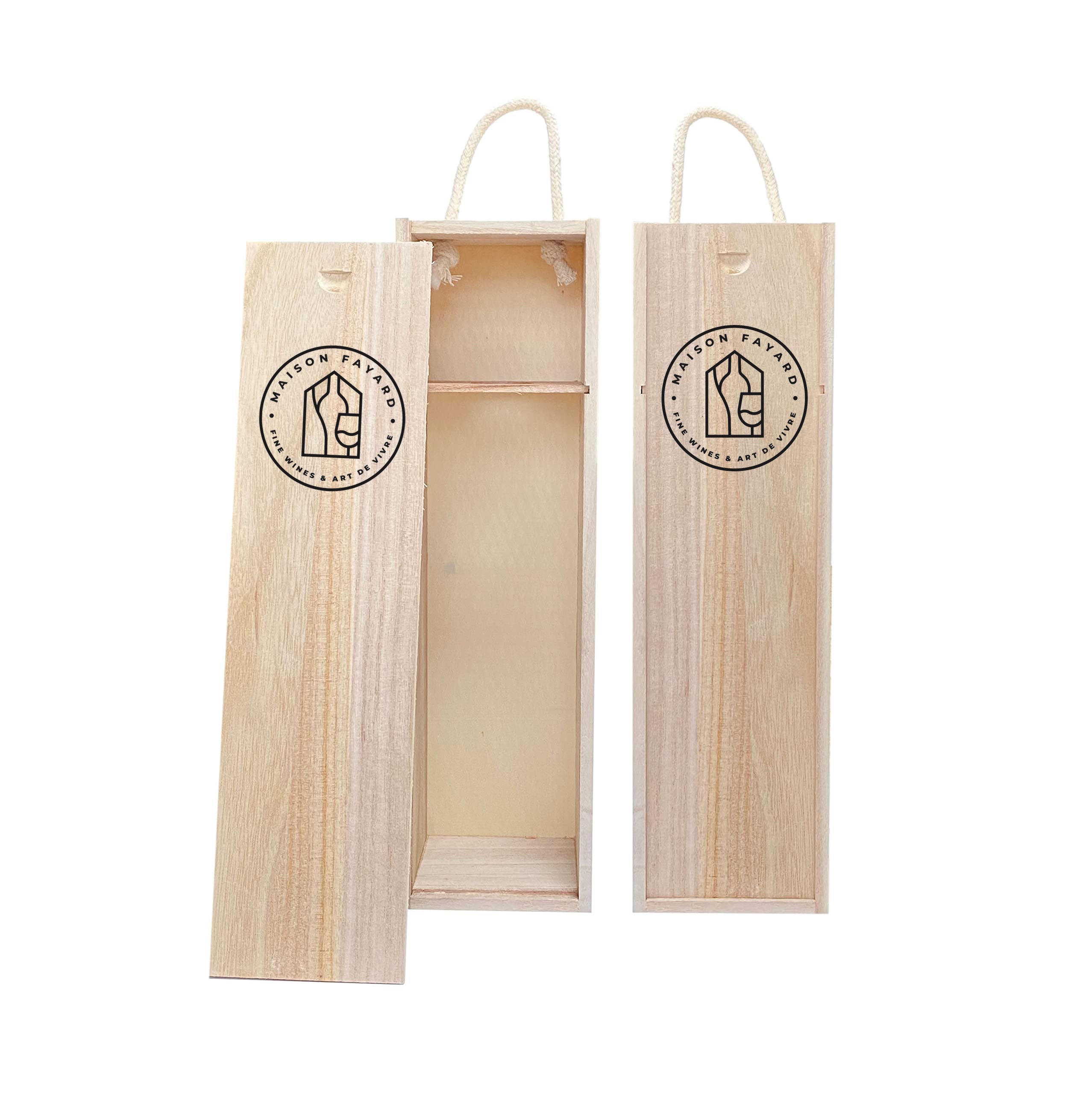 Single Bottle Maison Fayard Wooden Gift Box