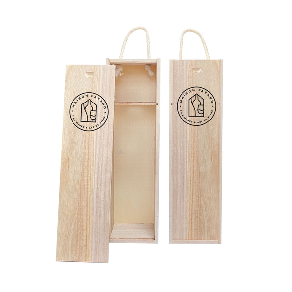 Single Bottle Maison Fayard Wooden Gift Box