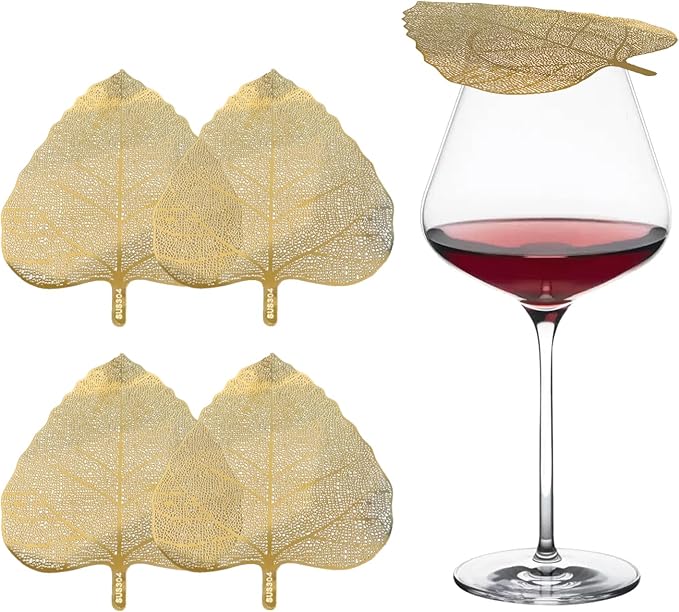 Ventilated stainless steel wine glass Cover