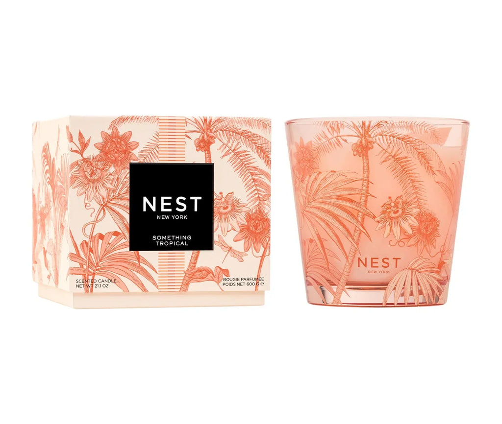 Something Tropical Decorative 3-Wick Candle