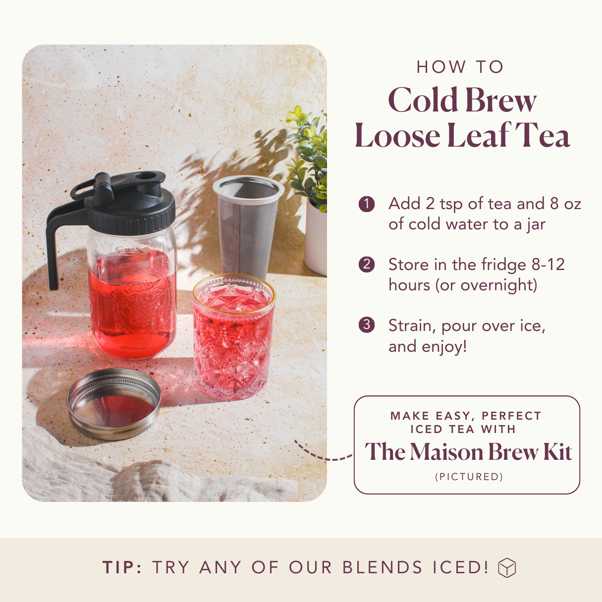 Peaches 'n' Cream Oolong Tea (Peach-Vanilla)