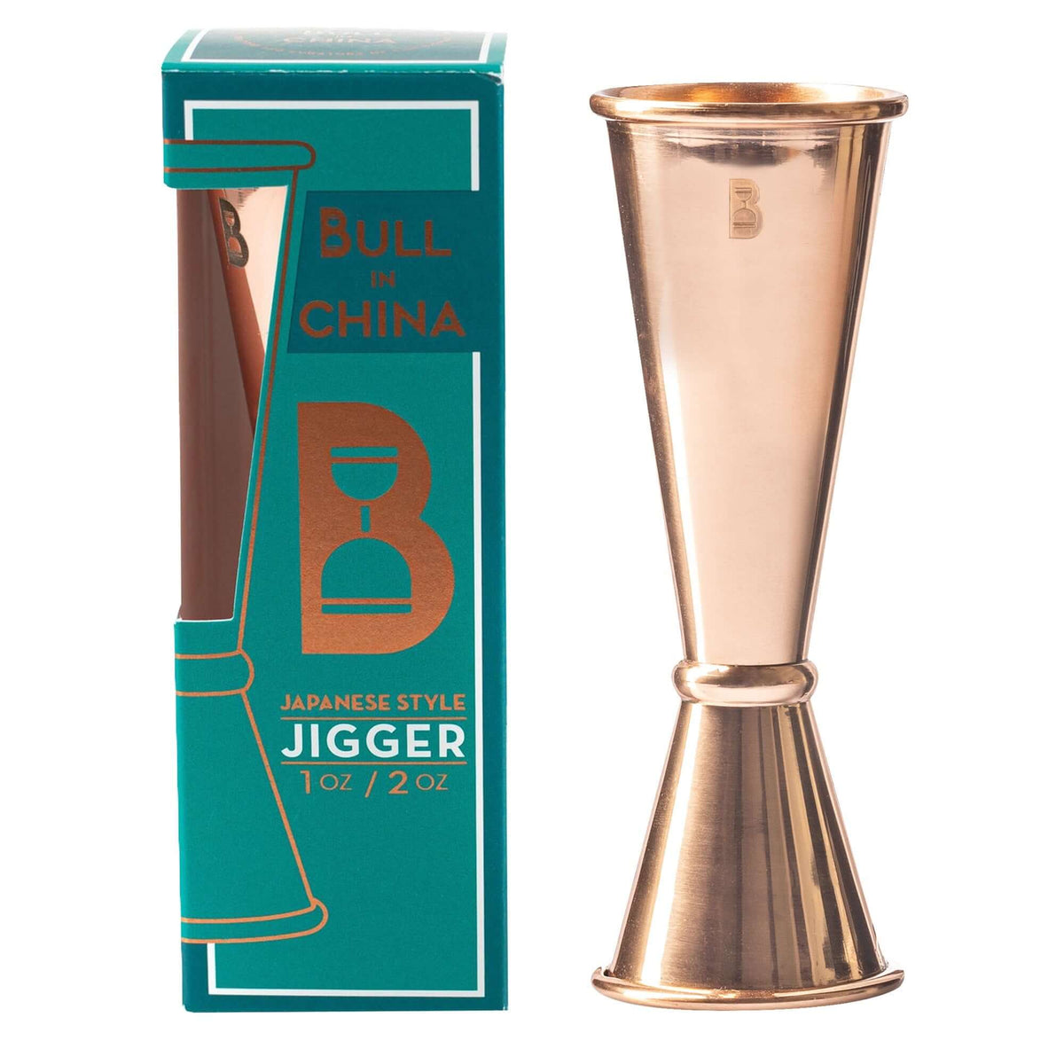 100% Copper or Brass Japanese-style Jiggers