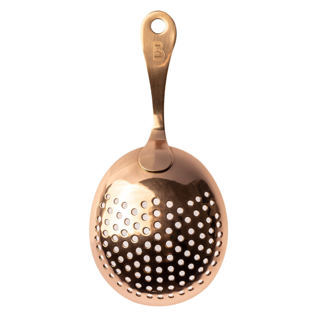 100% Copper or Brass Julep Strainers