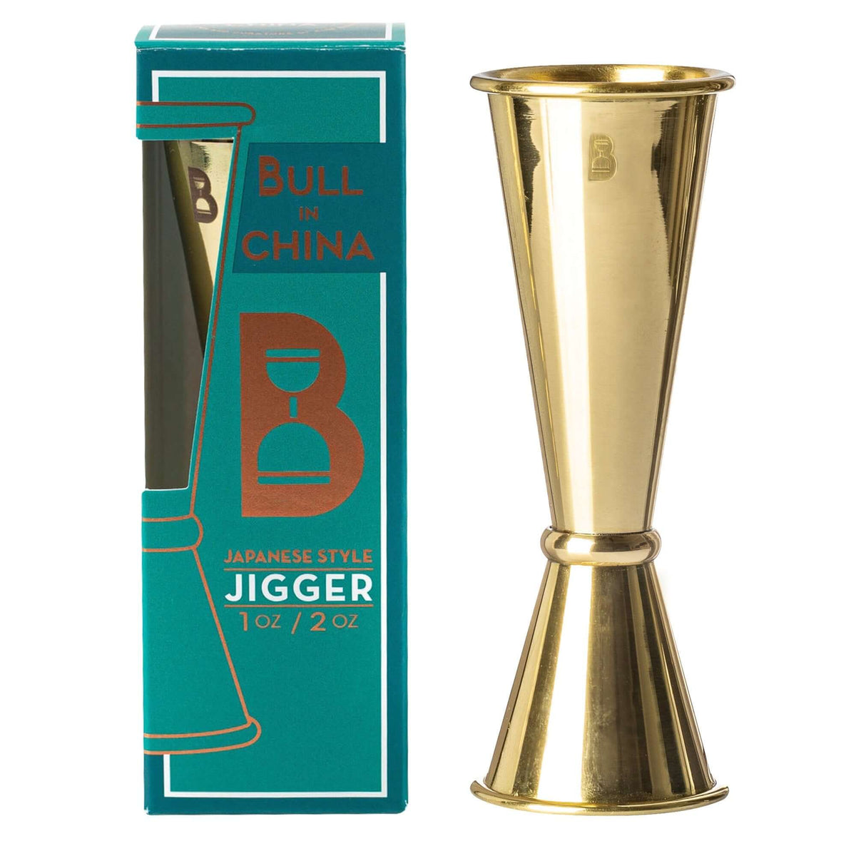 100% Copper or Brass Japanese-style Jiggers