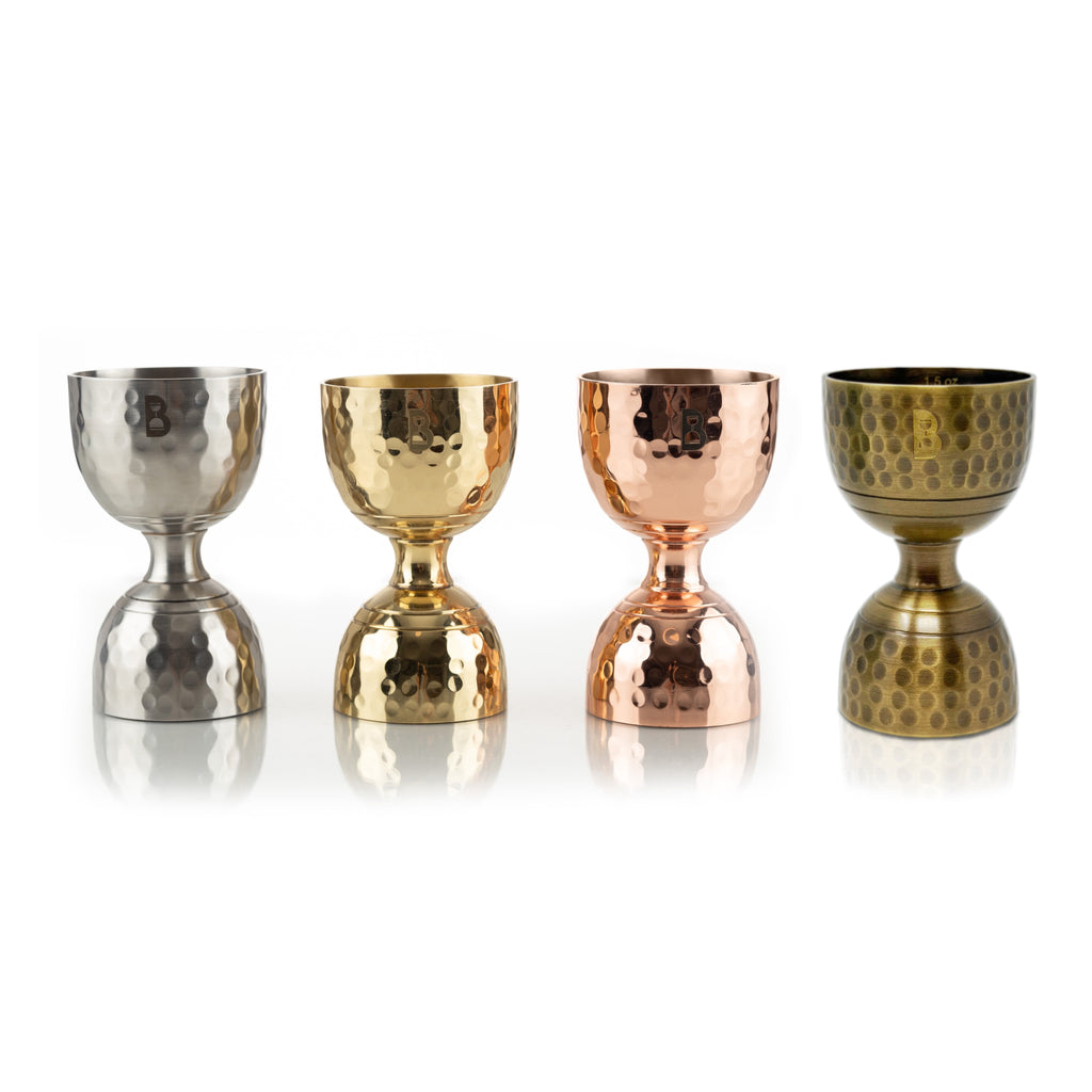 Hammered Bell Jiggers
