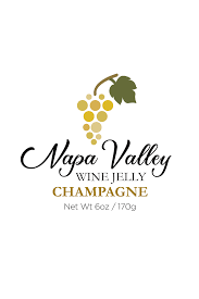Champagne Wine Jelly, Napa Valley Wine Jelly