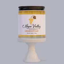 Chardonnay Wine Jelly, Napa Valley Wine Jelly