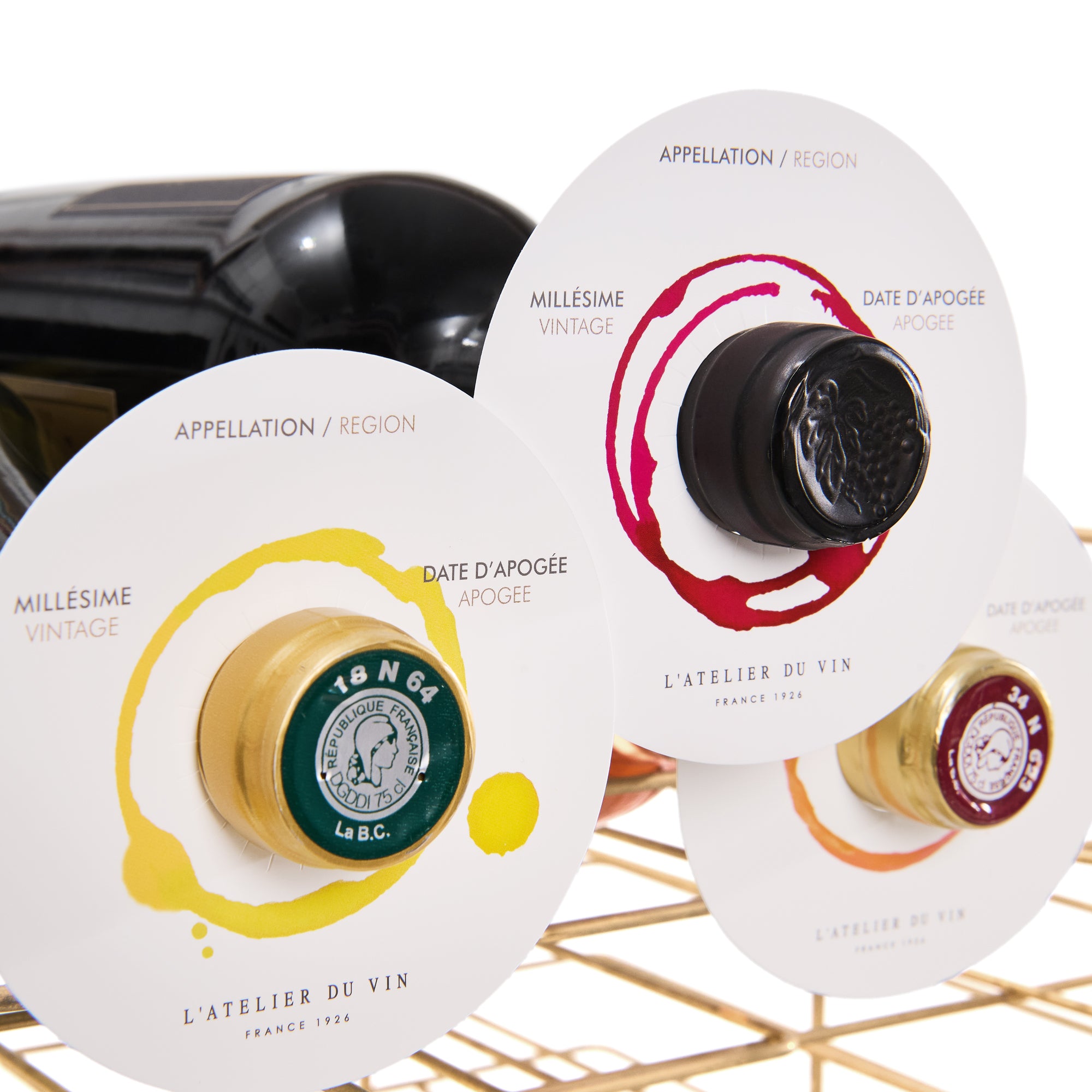 Atelier du Vin- Cellar id discs – Maison Fayard