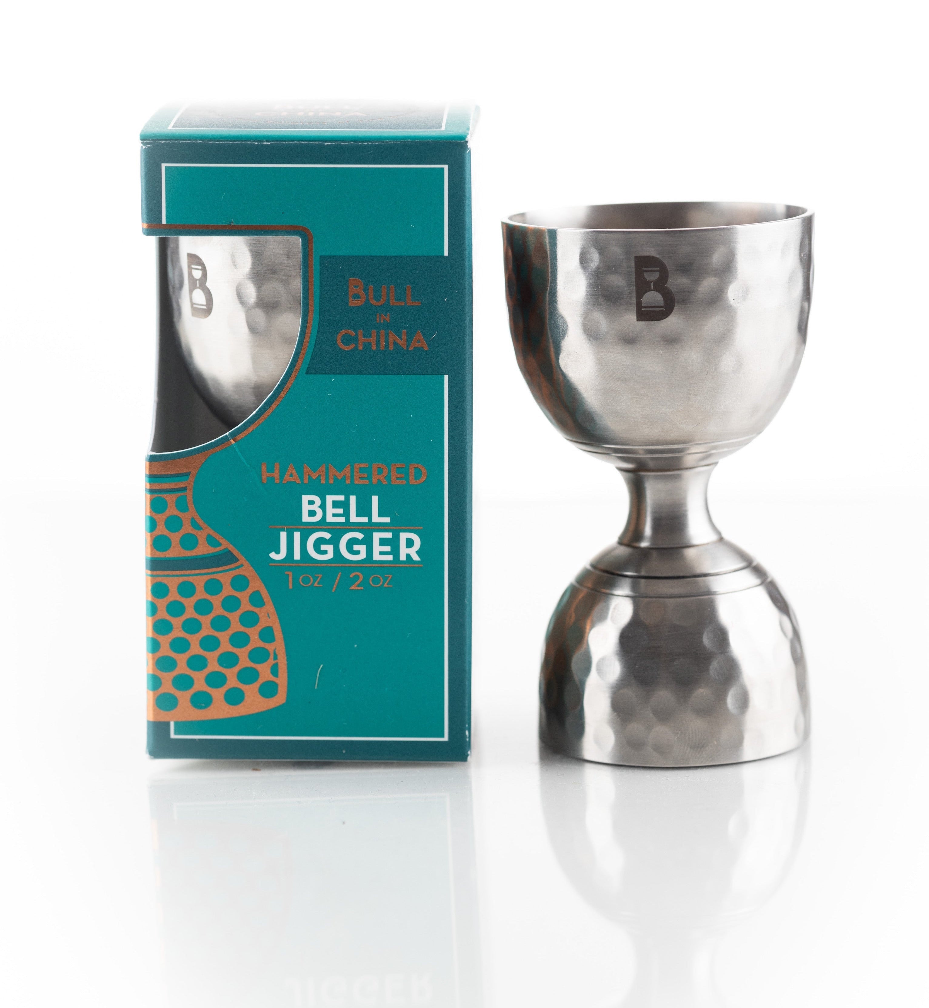 Hammered Bell Jiggers