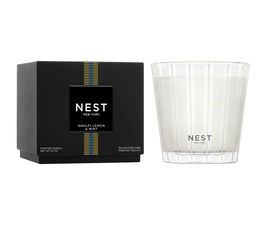 Amalfi Lemon & Mint 3-Wick Candle