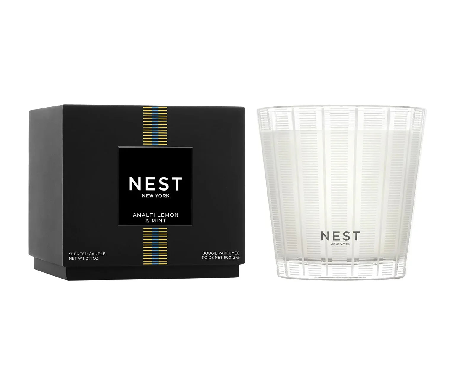 Amalfi Lemon & Mint 3-Wick Candle
