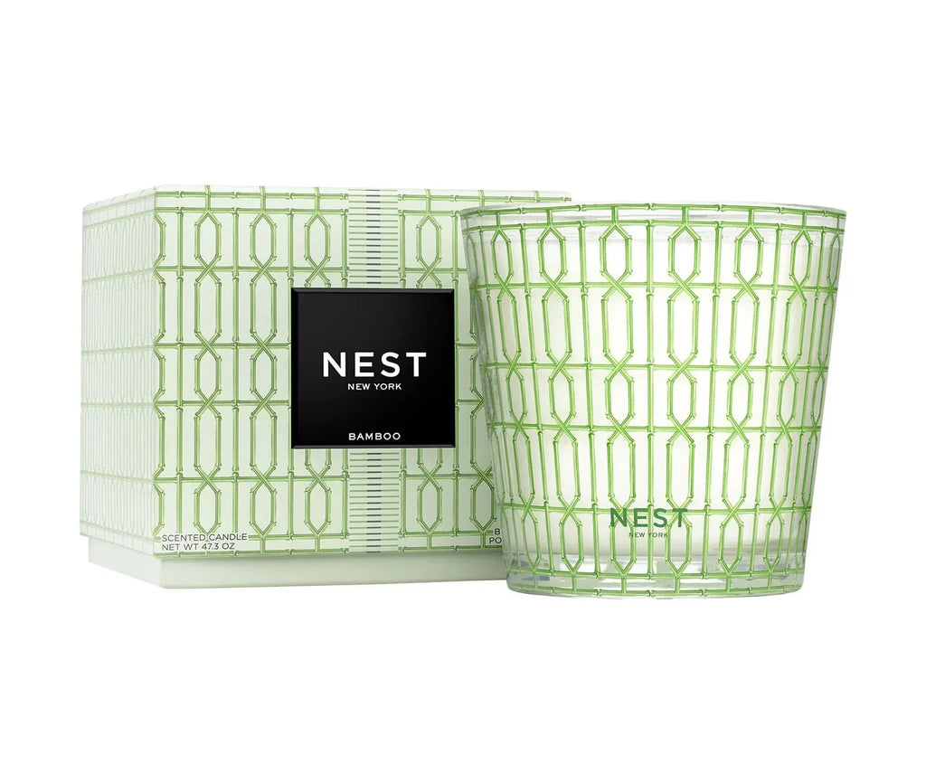 Bamboo Decorative Candle NEST