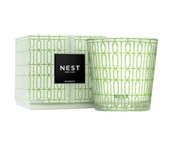 Bamboo Decorative Luxury Candle NEST Large
