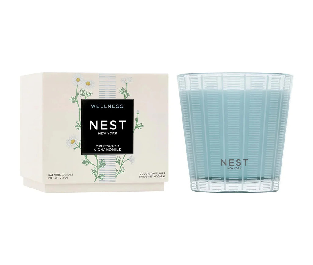 Driftwood & Chamomile 3-Wick Candle