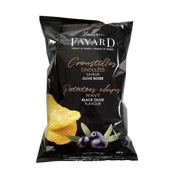 Maison Fayard Black Olive Chips